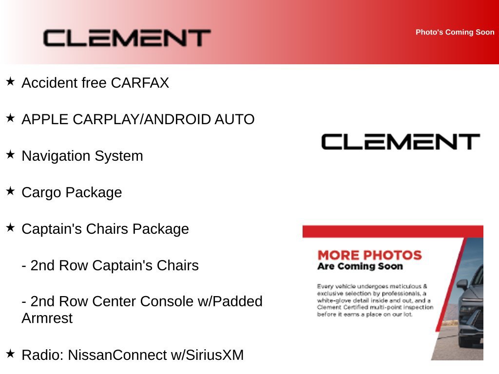 Used 2024 Nissan Armada Platinum w/ Captain's Chairs Package AWD/4WD image 2