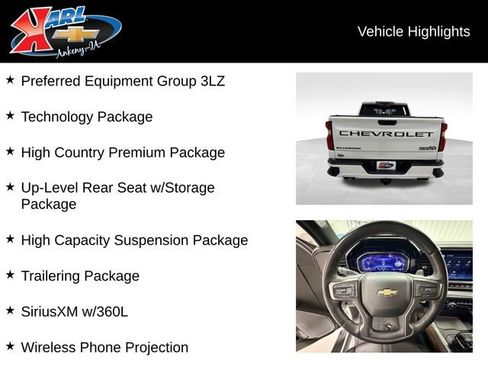 Certified 2023 Chevrolet Silverado 1500 High Country w/ High Country Premium Package image 2