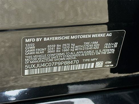 Certified 2023 BMW X5 M50i w/ Executive Package image 34