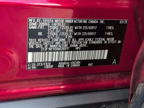 Certified 2025 Toyota RAV4 LE image 28