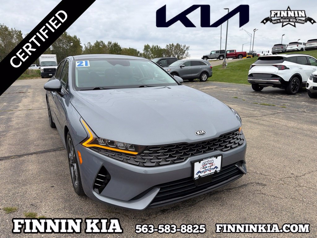 Certified 2021 Kia K5 EX w/ EX Premium Package FWD image 1