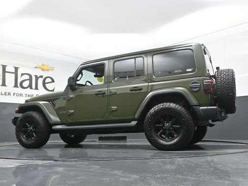 Used 2021 Jeep Wrangler Unlimited Sahara w/ Uconnect 4C Nav & Sound Group AWD/4WD image 55