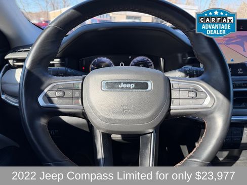 Used 2022 Jeep Compass Limited w/ Elite Group image 10