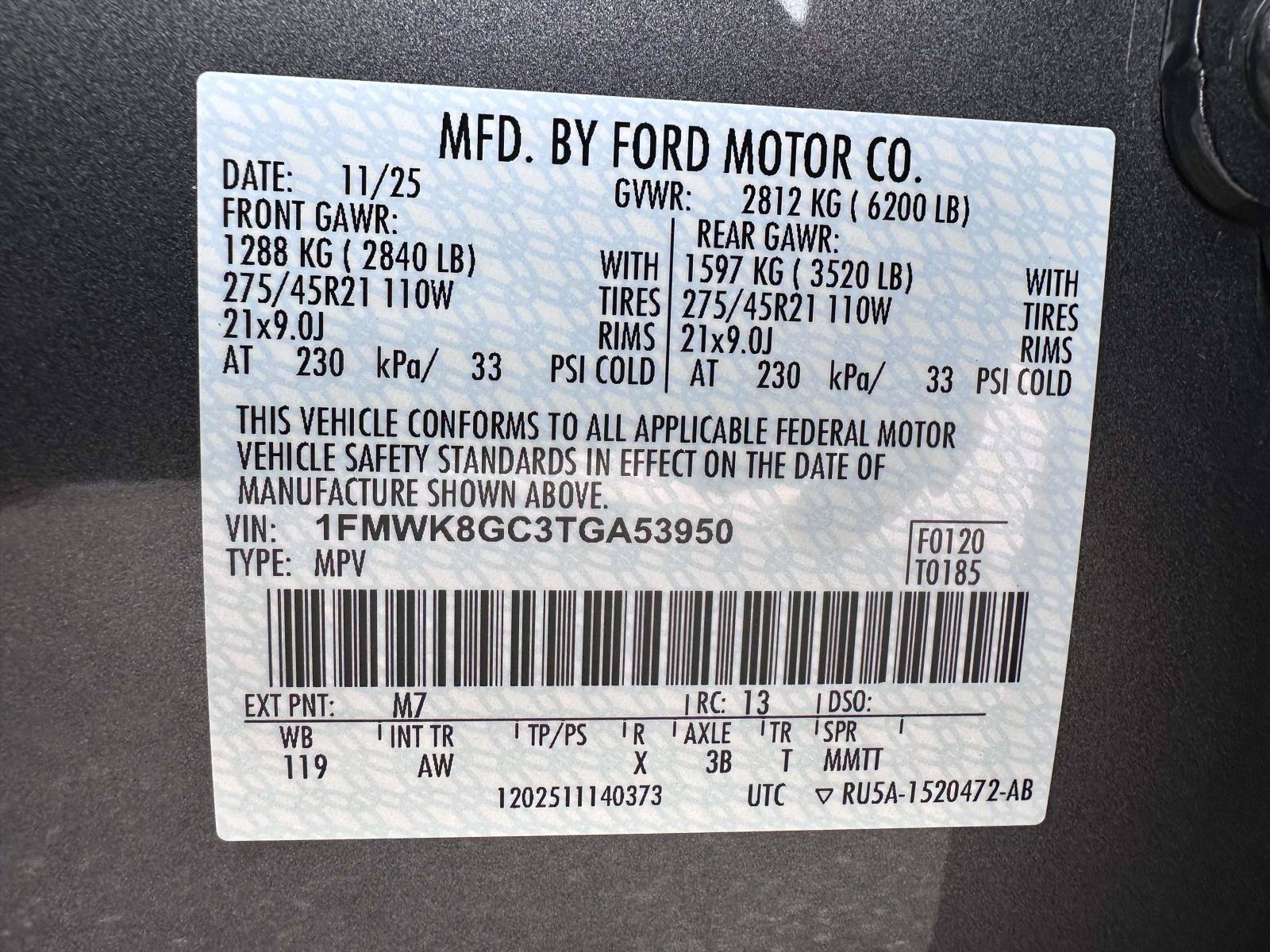 Used 2026 Ford Explorer ST w/ Sun And Sound Package AWD/4WD image 31