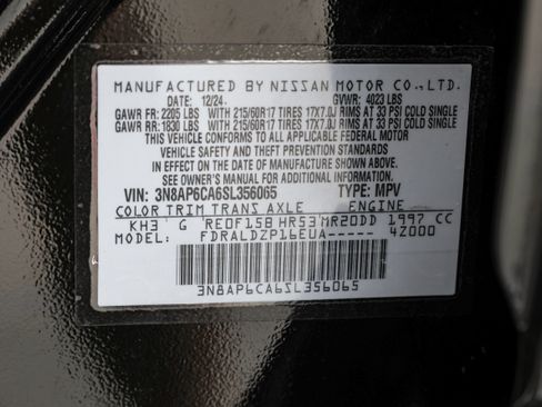 Used 2025 Nissan Kicks SV w/ Illumination Package FWD image 47