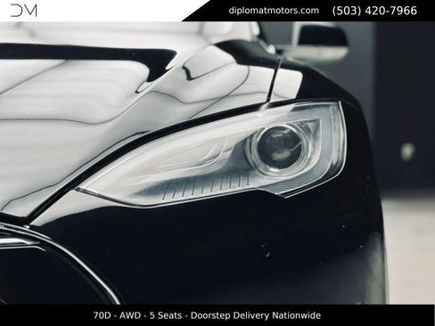 Used 2015 Tesla Model S 70D AWD/4WD image 13