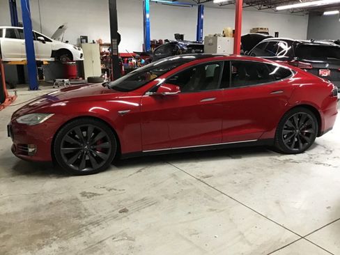Used 2015 Tesla Model S P85D AWD/4WD image 8