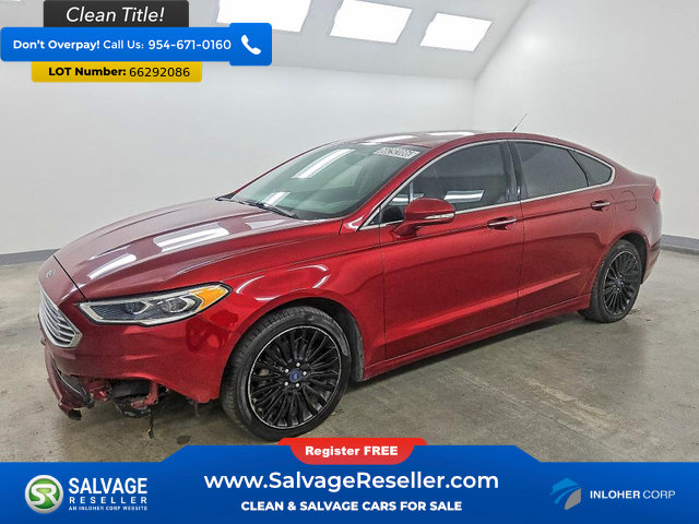 Used 2017 Ford Fusion SE AWD/4WD image 1