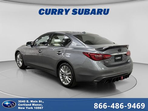 Used 2019 INFINITI Q50 Luxe w/ Essential Package (3.0T Luxe) AWD/4WD image 3