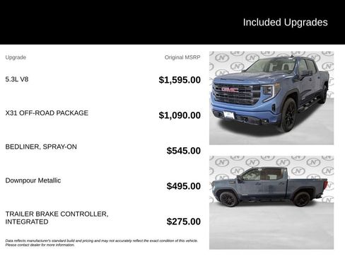 Used 2024 GMC Sierra 1500 Elevation w/ X31 Off-Road Package AWD/4WD image 3