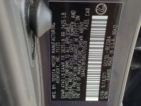Used 2024 Lexus ES 350 w/ Premium Package FWD image 25