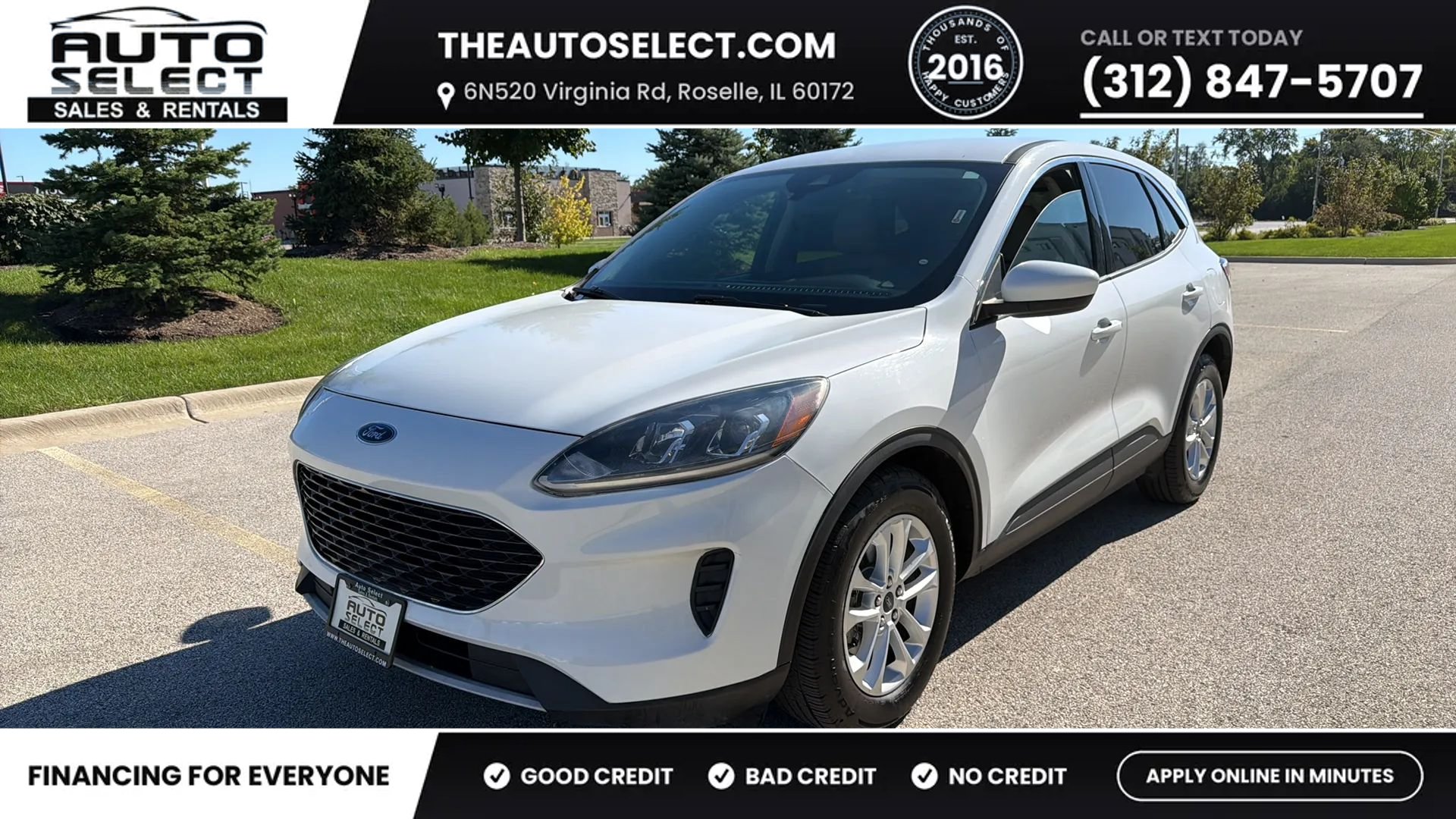 Used 2020 Ford Escape SE FWD image 1