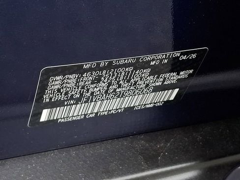 New 2026 Subaru WRX Premium AWD/4WD image 11