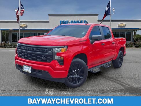 Certified 2024 Chevrolet Silverado 1500 Custom w/ LPO, Dark Essentials Package image 1