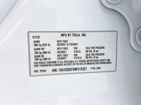 Used 2022 Tesla Model Y Performance AWD/4WD image 39