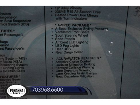 New 2025 Acura ADX A-Spec image 37