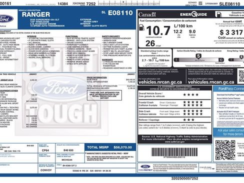 Used 2025 Ford Ranger XLT AWD/4WD image 40