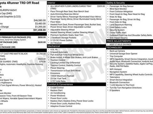 Certified 2023 Toyota 4Runner TRD Off-Road Premium w/ Off Road Premium Plus Package image 4