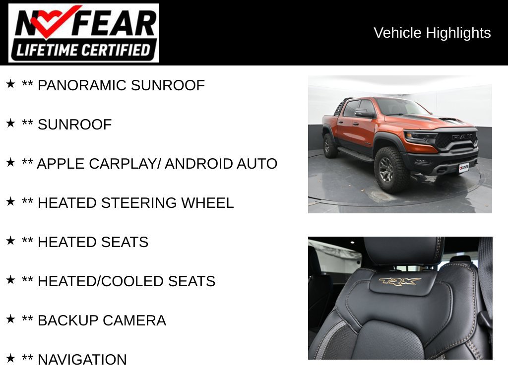 Used 2024 RAM 1500 TRX AWD/4WD image 2