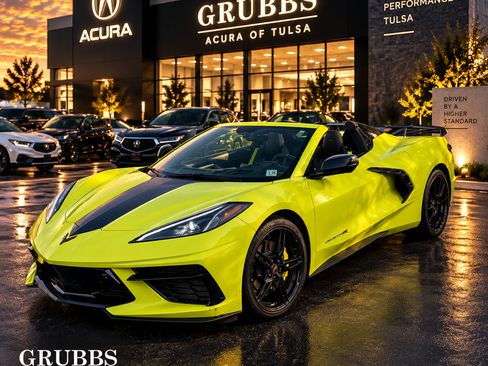 Used 2023 Chevrolet Corvette Stingray Premium Conv w/ 3LT RWD image 1