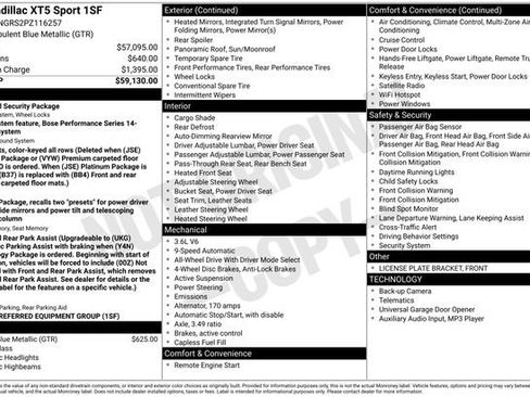 Used 2023 Cadillac XT5 Sportv image 23