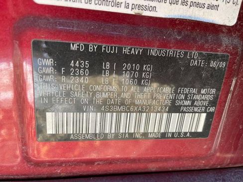 Used 2010 Subaru Legacy 2.5i Premium image 41