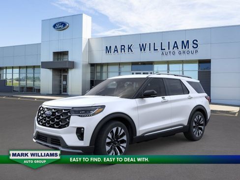 New 2026 Ford Explorer Platinum w/ LUX Leather Package AWD/4WD image 1