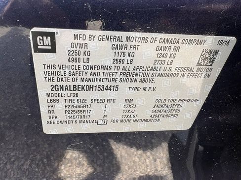 Used 2017 Chevrolet Equinox LS FWD image 24