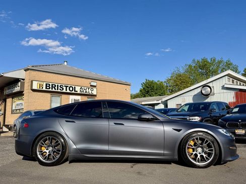Used 2021 Tesla Model S Plaid AWD/4WD image 2