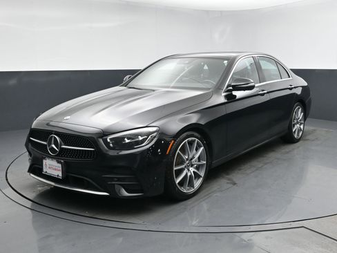 Used 2021 Mercedes-Benz E 450 4MATIC Sedan w/ Premium Package image 1