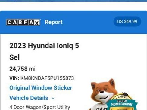 Used 2023 Hyundai Ioniq 5 SEL w/ Cargo Package AWD/4WD image 5