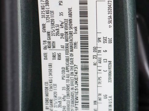 Used 2018 Ford F150 XLT w/ Equipment Group 302A Luxury image 34