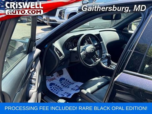 Used 2023 INFINITI Q50 Red Sport 400 w/ Black Opal Edition AWD/4WD image 13