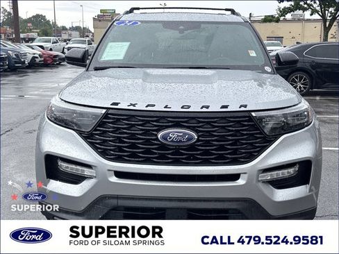 Used 2024 Ford Explorer ST-Line w/ Class IV Trailer Tow Package RWD image 12