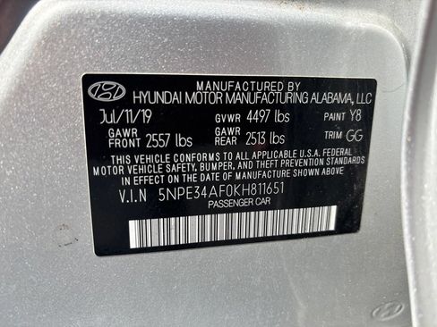 Used 2019 Hyundai Sonata SEL FWD image 10