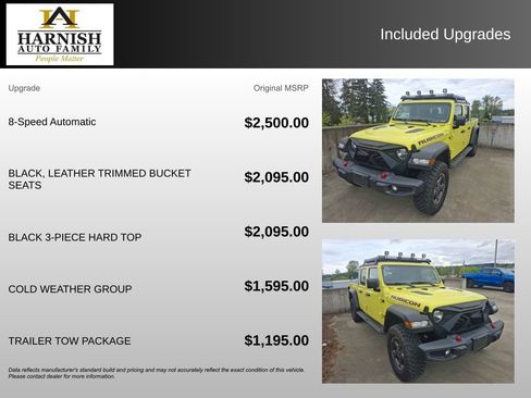Used 2023 Jeep Gladiator Rubicon w/ Cold Weather Group image 4