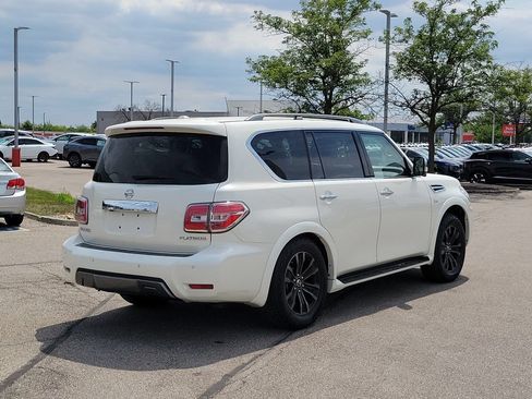 Used 2019 Nissan Armada Platinum w/ Captain's Chairs Package AWD/4WD image 3