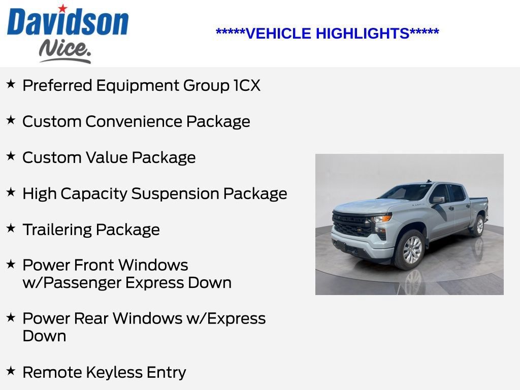Used 2024 Chevrolet Silverado 1500 Custom AWD/4WD image 5