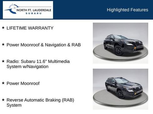 Certified 2025 Subaru Outback Wilderness AWD/4WD image 9