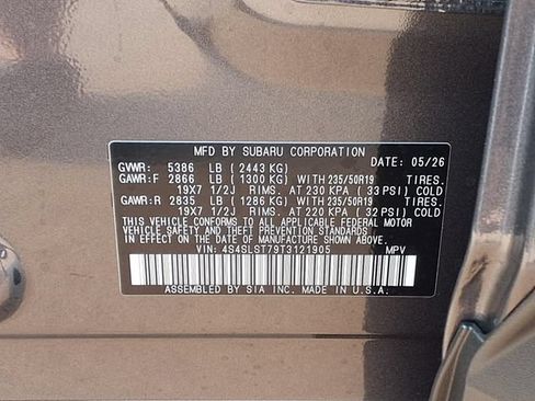 New 2026 Subaru Forester Touring AWD/4WD image 10