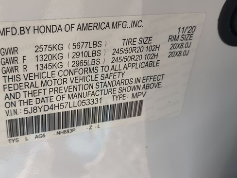 Used 2020 Acura MDX w/ Technology Package AWD/4WD image 38