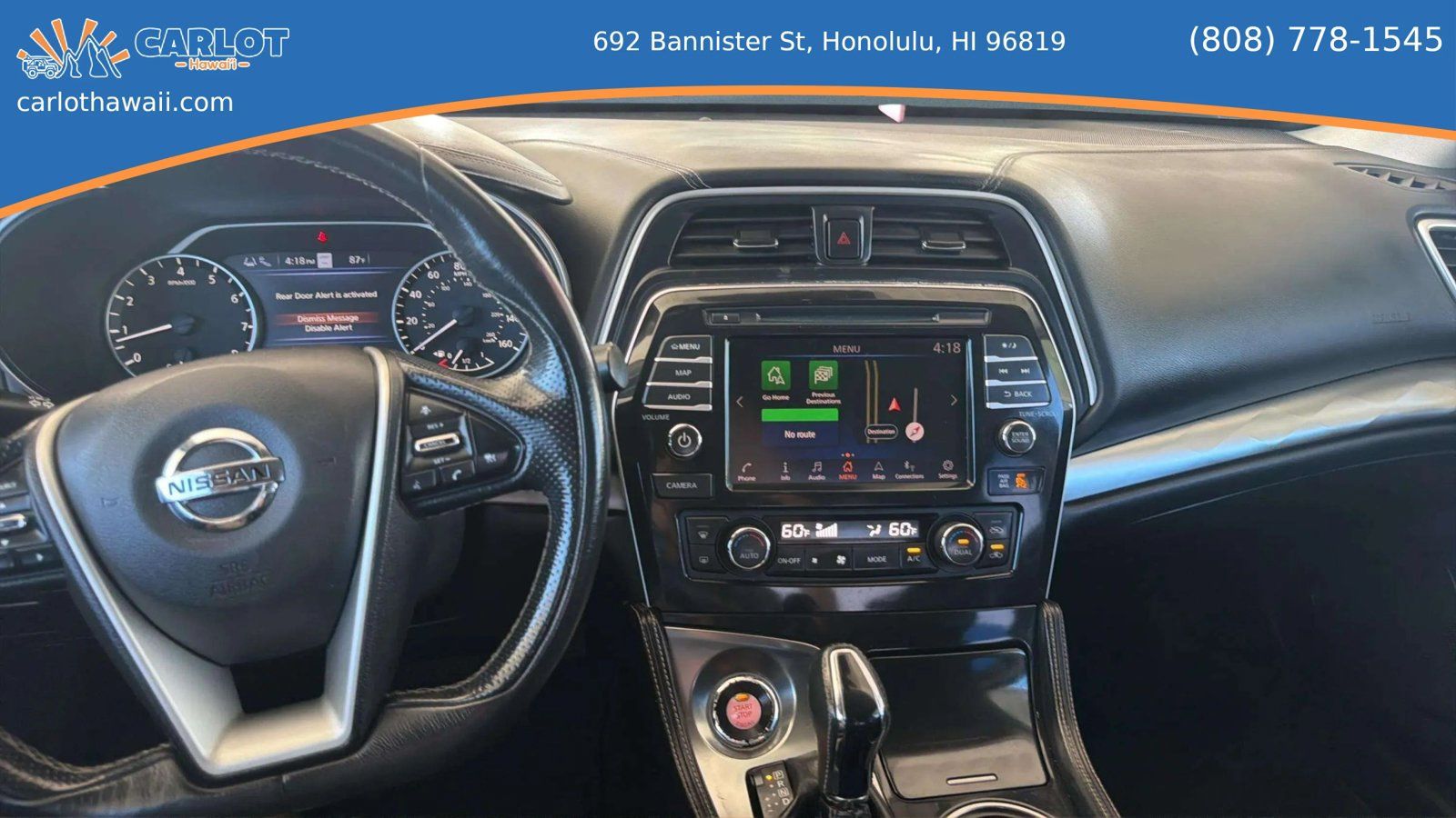 Used 2020 Nissan Maxima 3.5 SV w/ Floor Mat Group FWD image 21