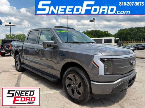 Used 2024 Ford F150 Lightning Lariat AWD/4WD image 1