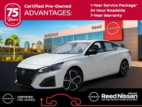 Certified 2025 Nissan Altima 2.5 SR w/ SR Premium Package FWD image 1