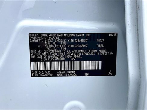 Used 2015 Toyota RAV4 XLE FWD image 35
