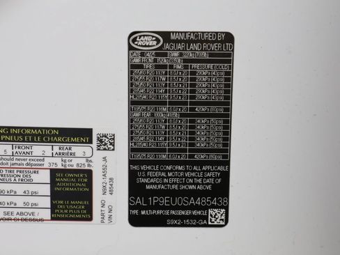 Certified 2025 Land Rover Range Rover Sport SE AWD/4WD image 25