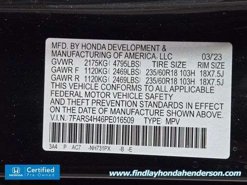 Certified 2023 Honda CR-V EX image 14