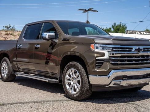 Used 2023 Chevrolet Silverado 1500 LTZ w/ Technology Package AWD/4WD image 3