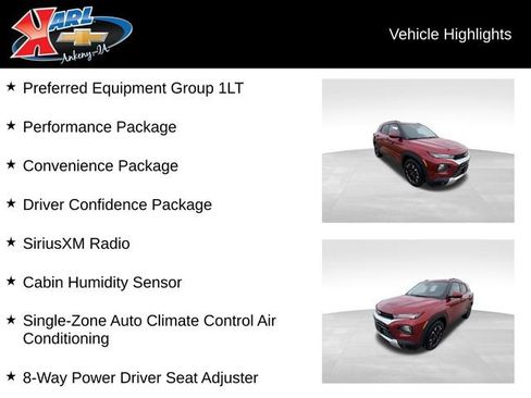 Certified 2021 Chevrolet TrailBlazer LT w/ Convenience Package FWD image 2
