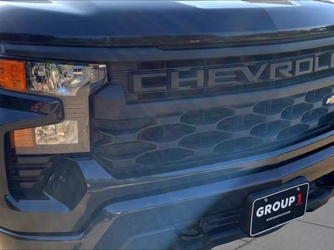 Used 2023 Chevrolet Silverado 1500 Custom w/ LPO, Dark Essentials Package RWD image 29